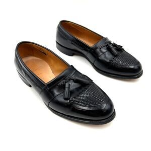 Allen Edmonds Cody Tassel Loafer Leather Black 1809 Wide